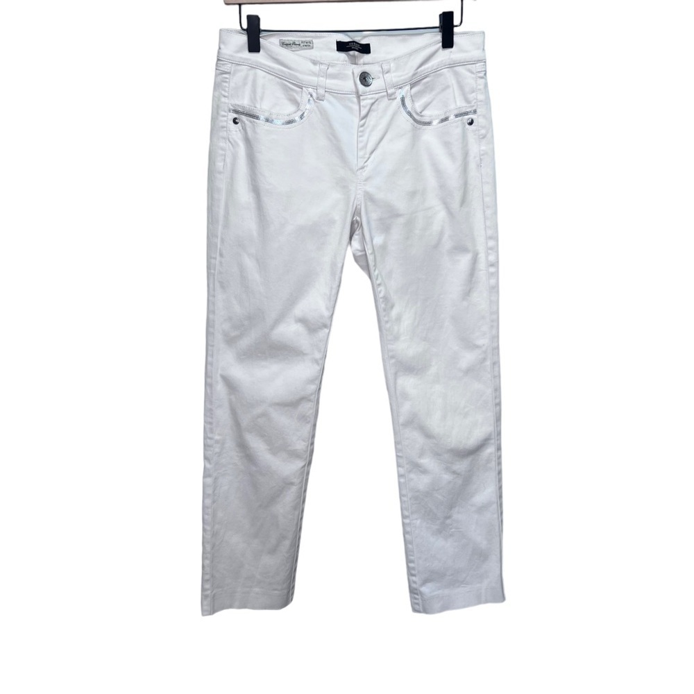 Weekend Max Mara White Pants Size 8